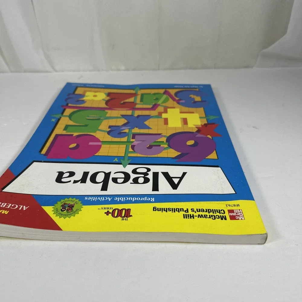 Algebra Math By McGraw Hill The 100+ Series Unused